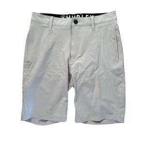 Hurley Mens Hybrid Walking Shorts Gray Size 30